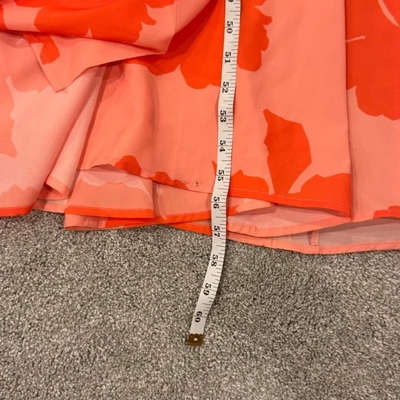 Anthropologie Hutch Pink Floral Reva Wrap Maxi Dress size XS Like New - Picture 11 of 16